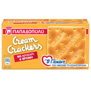 Κράκερς Κριθάρι & Βρώμη Β Γλυκάνη 185g