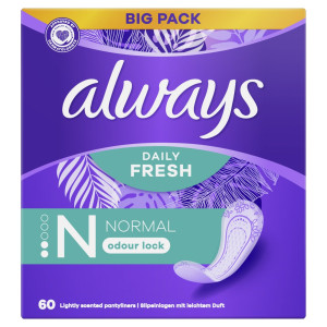 Σερβιετάκια Daily Fresh Normal 60 Τεμάχια