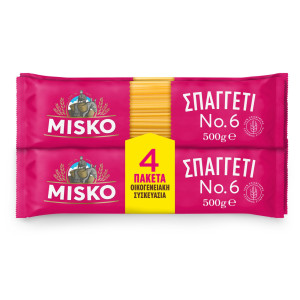Σπαγγέτι Νο6 4x500g