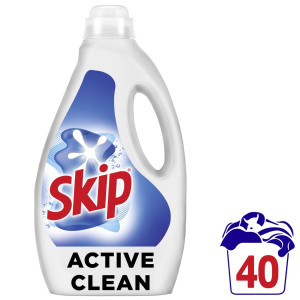 Υγρό Πλυντηρίου Ρούχων Actice Clean 40 Μεζούρες