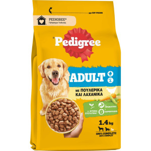 Σκυλοτροφή Adult Πουλερικά και Λαχανικά 1.4kg