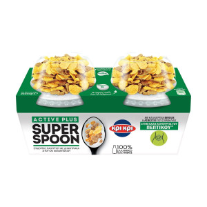 Επιδόρπιο Γιαουρτιού Super Spoon Active Plus 2x200g