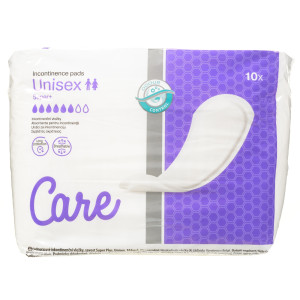 Σερβιέτες Ακράτειας Unisex Super Plus 10 Τεμάχια