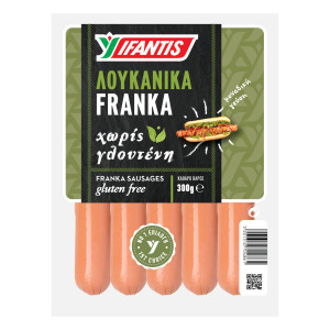 Λουκάνικα Franka Χωρίς Γλουτένη 300gr