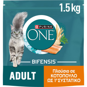 Γατοτροφή Adult Κοτόπουλο & Σιτάρι 1.5Κg