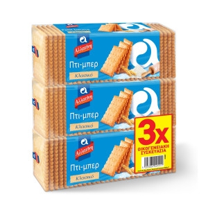 Μπισκότα Πτι Μπερ Κλασικό 3x225g