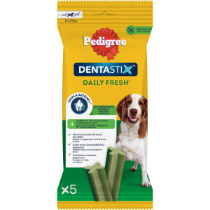 Snack Σκύλων DentaStix Daily Fresh Medium 10-25kg 128g