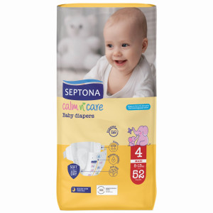 Πάνες Μωρού Calm N Care Νο4 Maxi 52 Τεμάχια