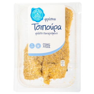 Τσιπούρα Φιλέτο Παναρισμένο 140g