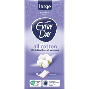 Σερβιετάκια Large All Cotton 30 Τεμάχια
