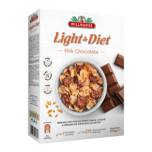 Δημητριακά Light & Diet Σοκολάτα 375g