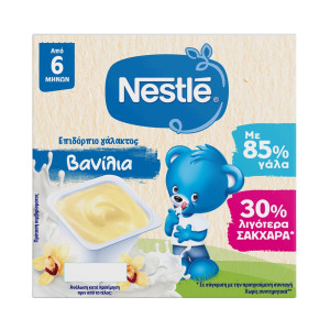 Επιδόρπιο Γάλακτος Βανίλια 4Χ100gr