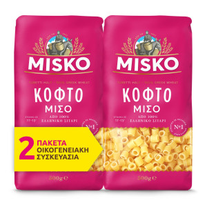 Μακαρόνι Κοφτό Μισό 2x500g