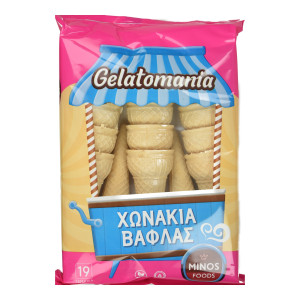 Χωνάκια Βάφλας