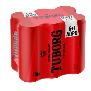 Σόδα Κουτί 330ml 5+1 Δώρο