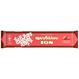 Σοκολάτα Γάλακτος Ολόκληρα Αμύγδαλα 100g