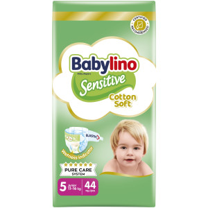 Πάνες Sensitive Cotton Soft No5 44 Τεμάχια