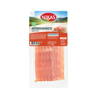 Μπέϊκον Καπνιστό Φέτες 100gr