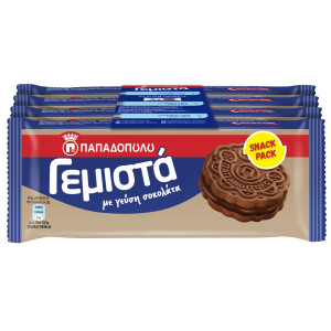 Μπισκότα Γεμιστά Σοκολάτα 4x58g