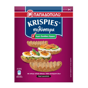 Παξιμαδάκια Krispies Πολύσπορα Χωρίς Προσθήκη Ζάχαρης 200g