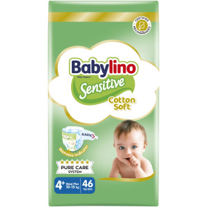 Πάνες Sensitive Cotton Soft No4+ 46 Τεμάχια
