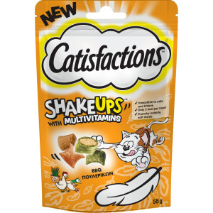 Snack Γάτας Shake Ups BBQ Πουλερικών 55g