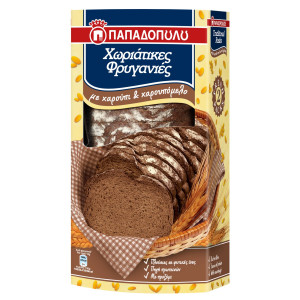 Φρυγανιές Χωριάτικες με Χαρούπι 240g