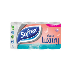 Χαρτί Υγείας Luxury Classic 4 Φύλλα 8 Ρολά 720g