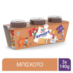 Επιδόρπιο Γιαουρτιού Μπισκότο 3x140g