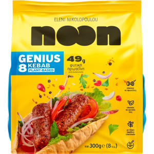 Noon Genius Φυτικό Κεμπάπ Vegan 300g