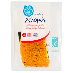 Σολομός Φιλέτο με Καρύκευμα Θάλασσα 250g