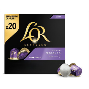 Κάψουλες Καφέ Espresso Lungo Profondo 20x5.2g