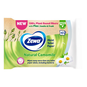 Υγρά Μαντηλάκια Τουαλέτας Camomile 42 Τεμάχια 184g