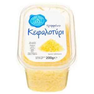 Κεφαλοτύρι Τριμμένο 200g