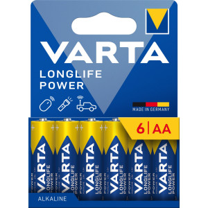 Μπαταρίες LongLife Power ΑΑ 6 Τεμάχια