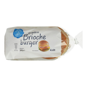 Ψωμάκια Brioche Burger 380g