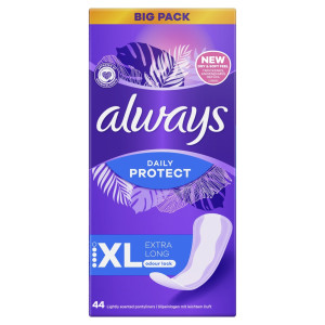 Σερβιετάκια Daily Protect Extra Long 44 Τεμάχια
