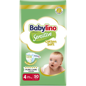 Πάνες Sensitive Cotton Soft Νο4 50 Τεμάχια