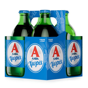 Μπύρα Χωρίς Αλκοόλ Retro Φιάλη 4x330ml