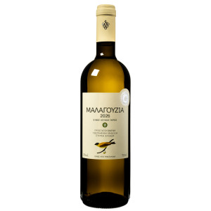 Οίνος Λευκός Μαλαγουζιά 750ml