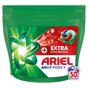 Kάψουλες Πλυντηρίου Ρούχων Allin1 Pods Extra Clean 50 Τεμάχια