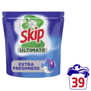 Kάψουλες Πλυντηρίου Ρούχων Ultimate Extra Freshness 39 Τεμάχια