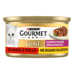Γατοτροφή Βοδινό & Κοτόπουλο 85g