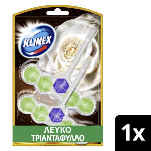 WC Block Aroma Lux Λευκό Τριαντάφυλλο 2x50g