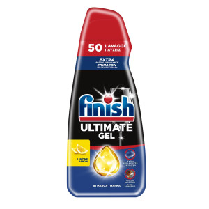 Υγρό Πλυντηρίου Πιάτων Ultimate Power Gel Λεμόνι 900ml