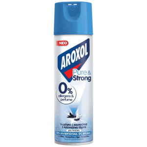 Εντομοκτόνο Spray Pure & Strong Μύγες Κουνούπια 300ml