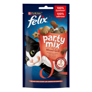Γατοτροφή Party Mix Mixed Grill 60 gr