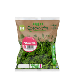 Σαλάτα Άγρια Ρόκα Βιολογική 100g
