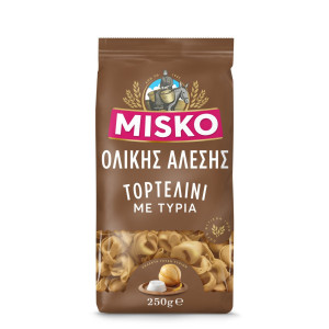 Τορτελίνι Ολικής Άλεσης με Τυριά 250g
