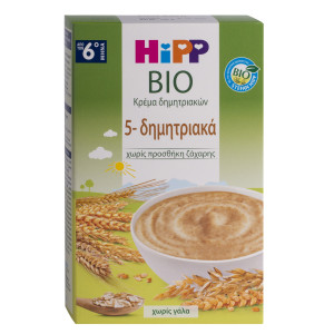 Κρέμα 5 Δημητριακών Bio 200g
